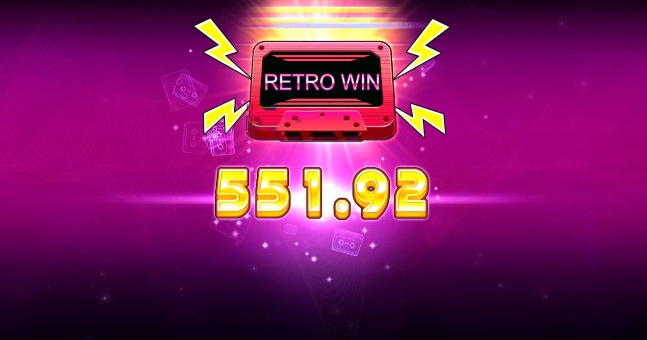 Retro Types Retro Win Afbeelding.